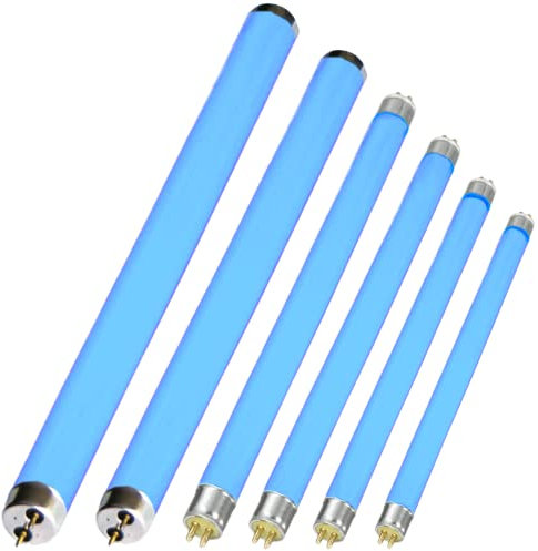 CLAR- Neon Anti Moustique, Neon Anti Insecte, Néon pour Lampe Anti Moustique, Neon pour Destructeur d Insecte, Ampoule Anti Moustique, Neon pour Tue Mouche, Neon Tue Mouche, 43,7 x 2,6cm (15W Pack 5)