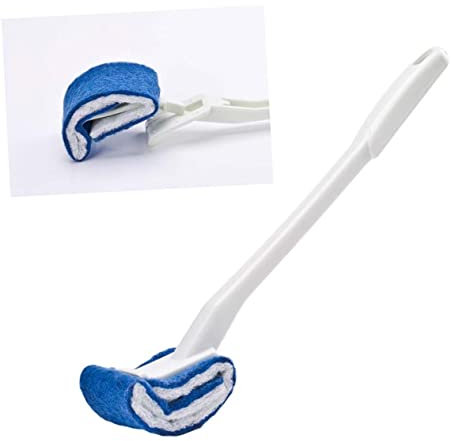 UPKOCH Toilettenbürste Klobürste Stahlwolle Weiß Austauschbar