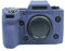 MUZIRI KINOKOO Fuji XH2 Case, Soft Silicone Protective Camera Case - Anti-Scratch Slim Fit Soft Rubber Fuji XH2 Cover - Blue