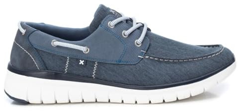 XTI - Zapatilla Hombre Navy - Calzado Cómodo y Versátil - Moda Casual - Modelo 14231001 (Talla 44)