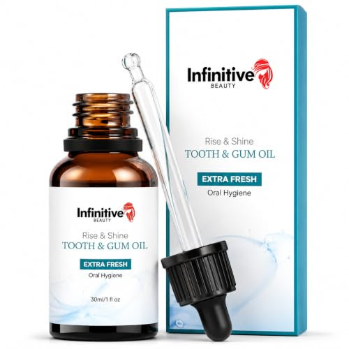 Infinitive Beauty Huile pour les Gencives - Bains de bouche - d'Huiles Botaniques Pures (Force Extra) - 30ml