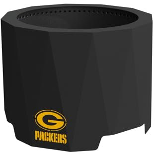 Green Bay Packers Feuerstelle für die Terrasse, rauchfrei