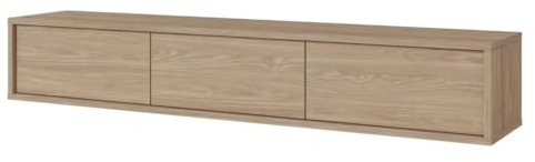 PRICE FACTORY just for you Meuble TV 180cm Collection MAANUM. Couleur chêne Clair.