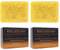 2 Stück kurkuma seife,seife stück,Kurkuma Seifenstück,turmeric soap,duschseife männer,festes duschgel,duschseife,feste seife,Turmeric Kojic Acid Soap,für Gesicht und Körper