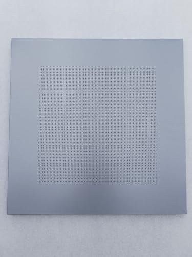 ITP Akifix SM01S.F1A Metallische Deckenpaneele Farbe Silber RAL9006 60 x 60 x 1,5 cm - Lochung F1A Vollrand - Packung mit 20 Paneelen - insgesamt 7,20 m²
