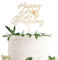 Gleevio Holz Tortendeko 30 Geburtstag Frau Mann,Cake Topper 30 Geburtstagdeko,Happy 30th Birthday Kuchen Deko 30 Geburtstag Mann,Torten Topper 30 Jahre 4 mm Dicke,Kuchen Topper 30Geburtstag Frauen