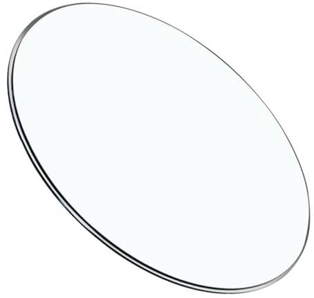 Glasplatte Rund Durchm 70 cm, Glastisch Tischplatte aus gehärtetem Glas Tisch Glasscheibe, 8mm Dick(85 CM(34 INCH))