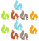 Ciieeo 10pcs Cute Squirrel Shape Silicone Tea Bag Holder Squirrel Drink Markers Mug Identifiers Tea Bag Holder for Mug Cup Stem Tool