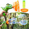 SYNCFUN Dinosaurier Seifenblasenpistole Blower Toy, Seifenblasenmaschine mit Lösung Refill, Outdoor-Spielzeug für Kinder, Jungen, Mädchen, Party, Sommer, Outdoor, Geburtstag