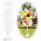 Kit di supporto per palloncini regolabile per albero per palloncini, 1,8 m, con base per acqua di riempimento, adatto per matrimoni, bambini, doccia, compleanni, feste, decorazioni