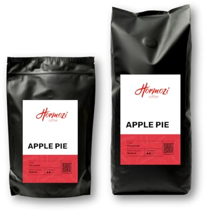 Freshly Roasted Hormozi Coffee - Apple Pie Flavoured Coffee Beans 250g - Medium Roast