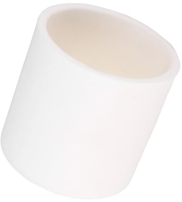 DOITOOL 30ml Cylindrical High Temperature Crucible Pot Melting Cup for Gold Silver Copper Brass Casting Refining Furnace Ceramic Crucible Dish