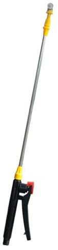 Fzaqwen Pulverizador Agrícola, Pulverizador de Agua, 46,5 Cm - 83 Cm, Práctica Boquilla de Alta Presión, Extensión de Pulverización para Jardín Exterior, D