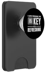 Ich Liebe Die F5 Taste Programmierer Refresh PopSockets PopWallet für MagSafe