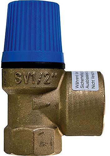 Caleffi Membran Sicherheitsventil Überdruckventil Wasser 3/4“ x 1“ - 8 bar