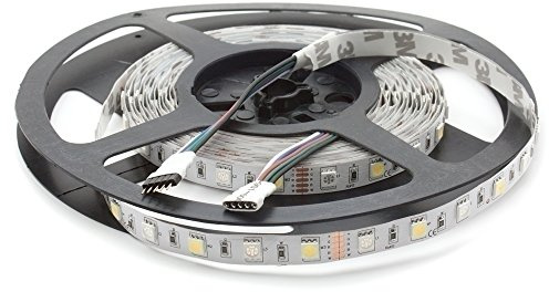 LED RGBW kaltweiss (6000K) Streifen 24V, 500cm, 60 LEDs/m (300 Stk.), IP20