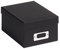 walther design Aufbewahrungsboxen schwarz 10 x 15 cm Fun FB-115-B