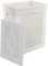DVier, Cesto portabiancheria, in MDF, Colore Bianco, 35 x 25 cm, Altezza 46 cm, MHZWK-08WRt-a