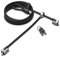 Kensington MicroSaver 2.0 Twin-Notebookschloss mit T-Bar Schließmechanismus und and Carbonstahl-Kabel - 2,4 m Länge (K65048WW)