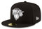NBA Schwarz & Weiß 59 Fifty Fitted Cap, Herren, 59fifty, schwarz