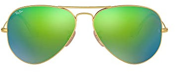 Ray Ban Herren Sonnenbrille RB3025, Mehrfarbig (Gold Dorado), One size (62)