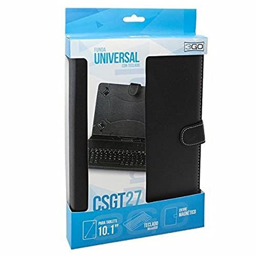 3Go Funda Tablet 10 C/Teclado USB Negra