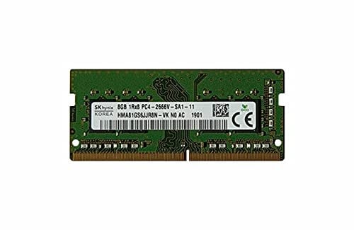 SK Hynix 8GB PC4-21300 DDR4-2666MHz 260-Pin SODIMM 1.2V Single Rank modulo di memoria HMA81GS6CJR8N-VK