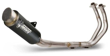 Mivv Scarico Completo 2x1 YAMAHA MT-07 2014 > GPpro STEEL BLACK ALTO/High up