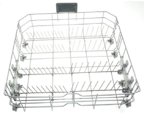 BEKO - Cesta inferior para lavavajillas, accesorio de plástico gris, ajustable, bajo encimera