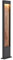 SLV LED Außenleuchte FLATT 100 | Design Außen-Standleuchte, Außenbeleuchtung, Outdoor LED Wege-Leuchte, Pollerleuchte, Stehleuchte, Garten-Lampe, Gartenleuchte | CCT Switch (3000K/4000K), 400lm, 9,7W