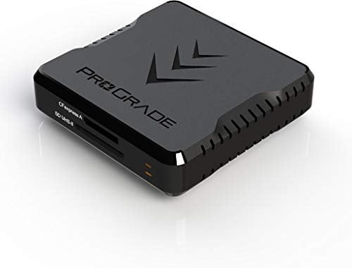 CFexpress Typ A und SDXC/SDHC UHS-II Kartenleser mit Zwei Steckplätzen | USB 3.2 Gen 2 | von ProGrade Digital (PG09)