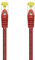AISENS Cable De Red Latiguillo RJ45 LSZH Cat.7 600 MHz S/FTP PIMF AWG26. Rojo. 25 cm