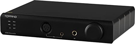 Topping A90-Discrete Amplificatore per cuffie bilanciato alta potenza/Preamplificatore (Nero)