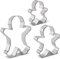 Cookie Cutters - Christmas Cookie Cutter - Gingerbread Man Cutters - Gingerbread Cutter, Detailed Biscuit Cutter Design for Baking and Crafts, Ideal on Fondant, Dough, Clay
