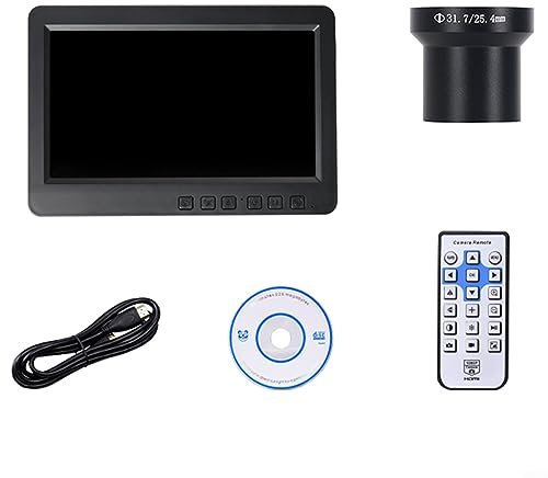 Enregistreur oculaire électronique de télescope astronomique de 7 pouces, caméra électronique de télescope, caméra photo d'écran de moniteur HD d'USB