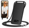Handykette für Samsung Galaxy S8 Plus Hülle mit Band, Handyhülle mit Schnur zum Umhängen, weiche TPU Silikonhülle mit Band [verstellbar] [abnehmbar] Halskettenhülle für Samsung S8 Plus