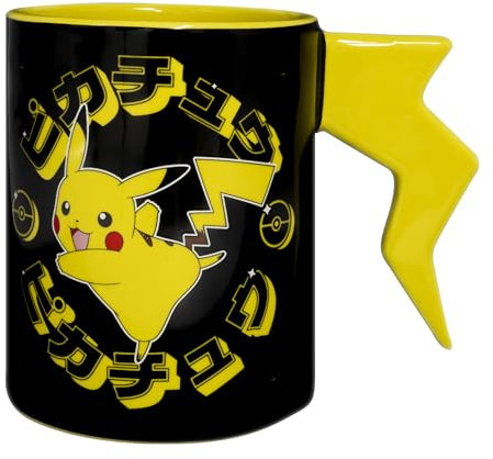 ABYSTYLE - POKEMON Tazza 3D con manico illuminato di Pikachu, ABYMUGA345
