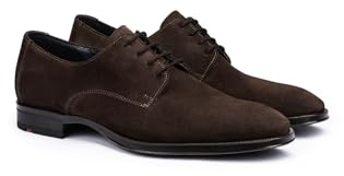 LLOYD Herren Schnürschuhe Garrison, Männer Businessschuhe,Strassenschuhe,Schnuerung,Shoes,Low-tie,schnürschuhe,schnürer, Pepper, 40.5 EU / 7 UK