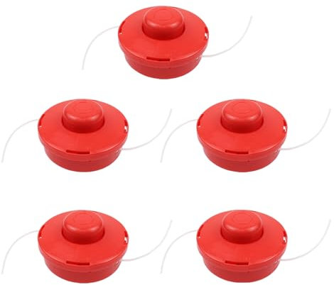Fadenkopf Mähkopf Fadenspule Trimmerkopf M10 x 1,25 Doppelfadenkopf mit Tippautomatik für Fuxtec MT152 FX-MS152 FX-PS152 FX-PS162 Zipper ZI-MOS145G Rotfuchs BC 52 MFT52 BC52 Nemaxx MT52 Motorsense
