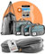 Packing Cubes Set für Koffer und Rucksack - mehr Platz im Koffer oder Backpack durch Kompression - Packtaschen für Koffer als Dein Travel Organizer fürs Backpacking und Reisen (4-teilig, grau)