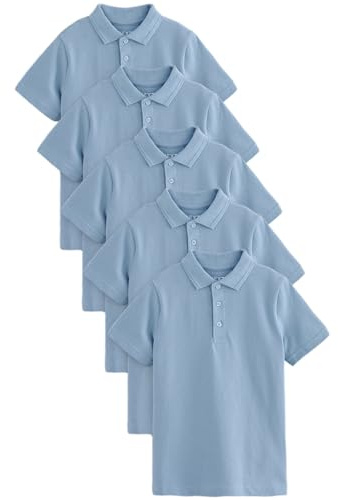 NEXT Jungen Standard Schul-Poloshirts aus Baumwolle 98-176