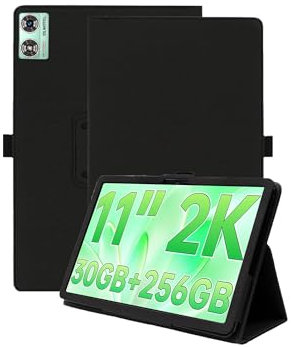 Magnetische Schutzhülle für Oukitel Ot8 Tablet 27,9 cm (11 Zoll) Android Tablet, stoßfeste Hülle mit sauberem Stift, Handschlaufe, schlanke und langlebige Hülle, wasserdicht, kratzfest, Schwarz