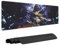 Solo Leveling Tappetino per Mouse Anime Tappetino Gioco Grande Mouse Pad Gaming Mousepad Scrivania Gomma Antiscivolo Antiscivolo Esteso Mouse Mat per Giochi Ufficio 80 x 30 x 0,3 cm(C)