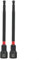 Lot de 2 tourne-écrous hexagonaux magnétiques 150 mm pour tournevis électriques et perceuses pneumatiques (14 mm)