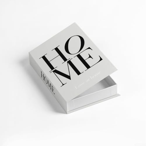 Dekorative Aufbewahrungsbox mit hohlem Buch-Design, das sich nahtlos in die Heim- oder Bürodekoration einfügt und gleichzeitig funktionalen Platz bietet (BH-2A52)
