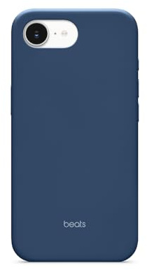 Beats iPhone 17e Case mit MagSafe, dünnes und leichtes Hardshell-Case, Matte Oberfläche, Mikrofaserfutter – Felsblau