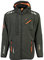 Geographical Norway ROYAUTE Men - Veste Softshell Homme Impermeable - Manteau Respirant À Capuche Outdoor - Blouson Coupe Vent Tactique Resistant Hiver - Ideal Activites en Exterieur (Gris Foncé L)