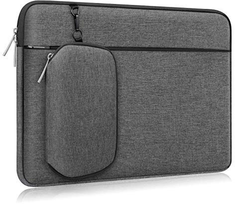 Alfheim 13-13.3 inch Laptop Sleeve Case, Waterproof Lightweight Protective Notebook Bag with Detachable Accessory Pocket, Compatible with 13 MacBook Air 2010-2020, 13 MacBook Pro 2012-2020 Retina