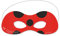 Procos 91352 - Gesichtsmaske Miraculous Ladybug, 6 Stück, Kindergeburtstag