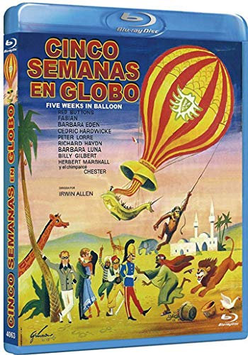 Fünf Wochen im Ballon / 5 Weeks in a Balloon (1962) ( ) (Blu-Ray)